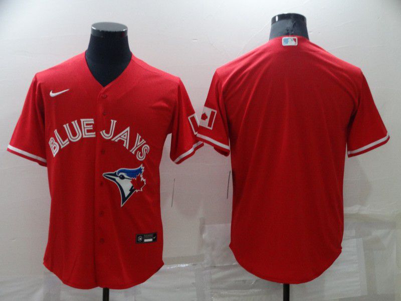 Men Toronto Blue Jays Blank Red Game City Edition 2022 Nike MLB Jerseys->philadelphia phillies->MLB Jersey